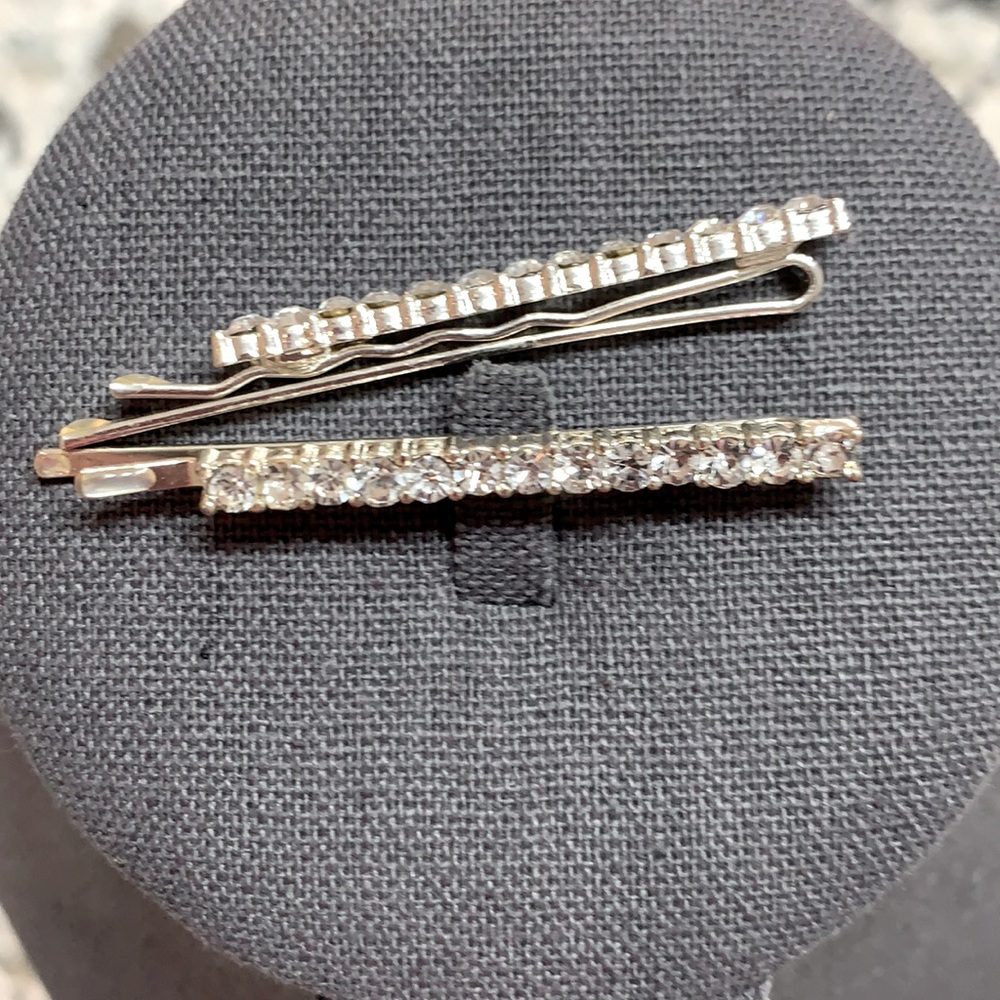 Two sparkly Bobby pins - never used